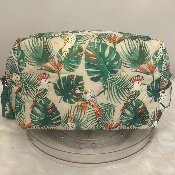 LUG Bumper Cosmetic Case-Tropical Birds Pattern- New - Picture 3 of 14